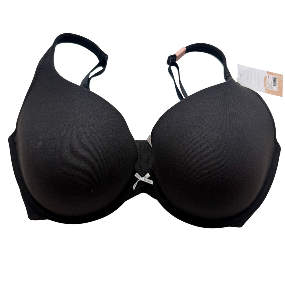 Cacique Black Boost Plunge T-Shirt Bra NWT Size 38G - Picture 5 of 10